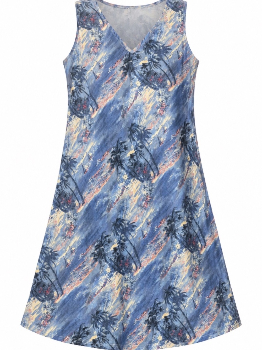 Liz Claiborne Denim linen dress - size 12
